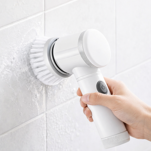 Cepillo Eléctrico Giratorio 5 en 1 – Limpieza Profunda Hogar y Coche